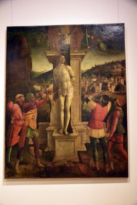 Martyrdom of St Sebastian (1490-1500)  - Vincenzo Foppa - 1964