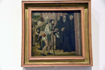 Alms of St Benedict (1490) - Ambrogio da Fossano, called Bergognone - 1977