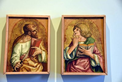 St Bartholomew and St John the Evangelist (1472) - Carlo Crivelli - 2039