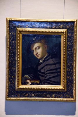 Portrait of a Youth (1524-27) - Lorenzo Lotto - 2080