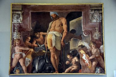 Vulcan's Forge (after 1599) - Pier Francesco Mazzucchelli, detto Morazzone - 2154