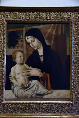 Madonna and Child (1480-90) - Bartolomeo Cincani, detto Montagna - 2041