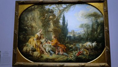 Les Charmes de la Vie Champtre (1735-40) - Franois Boucher - Muse du Louvre - 7565