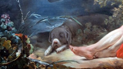 Diane et Endymion (1755-56), dtail - Jean-Honor Fragonard - Washington National Gallery of Art - 7578