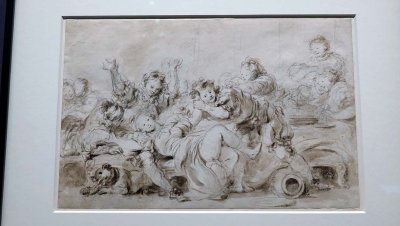 Les suites de l'orgie (1765-70) - Jean-Honor Fragonard - Rotterdam, Museum Boijmans van Beuningen - 7585