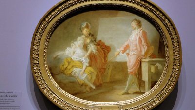 Les dbuts du modle (1770-73) - Jean-Honor Fragonard - Muse Jacquemart-Andr - 7601