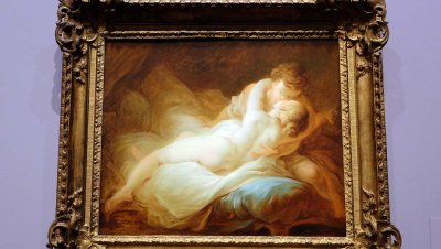 L'Instant dsir (1770) - Jean-Honor Fragonard - Collection Georges Ortiz, Suisse - 7623