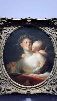 Sapho inspire par l'amour (1780) - Jean-Honor Fragonard - 7637
