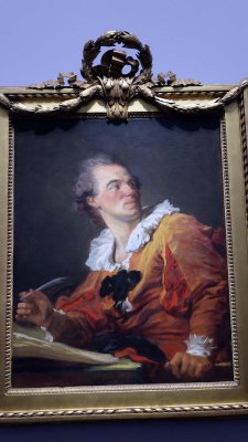L'inspiration, ou Portrait prsum de Louis-Franois Prault (1769) - Jean-Honor Fragonard - Muse du Louvre - 7639