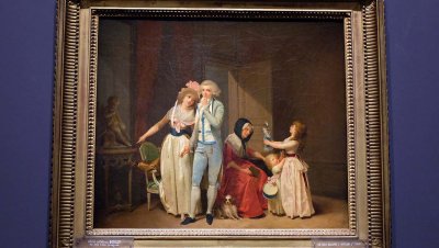 Ce qui allume l'amour l'teint, ou la Philosophie (1790) - Louis-Lopold Boilly - Muse de l'htel Sandelin, Saint-Omer - 7661