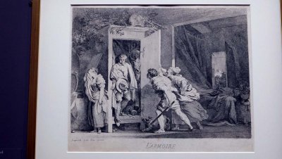 L'armoire (1778) - Jean-Honor Fragonard - BNF - 7657