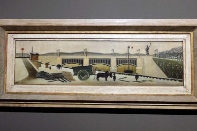 Le Pont de Grenelle (c. 1892) - Douanier Rousseau - Muse d'art naf et d'arts singuliers, Laval - 7073