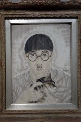 Autoportrait au Chat (1927) - 7150
