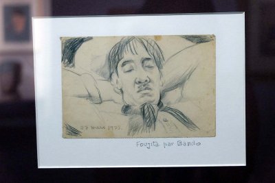 Portrait de Foujita (1923) - Toshio Bando - 7173