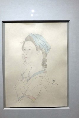 Femme à l'épingle, pour l'ouvrage La Fleur aux Milles Pétales d'Or (1930) - 7208
