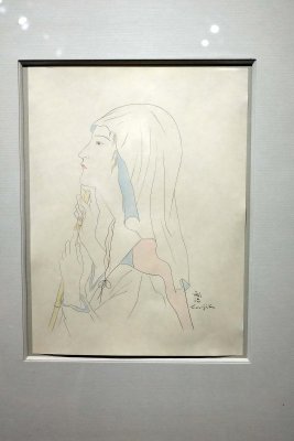 Femme au bambou, pour l'ouvrage La Fleur aux Milles Ptales d'Or (1930) - 7210
