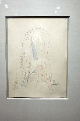 Femme au bambou, pour l'ouvrage La Fleur aux Milles Pétales d'Or (1930) - 7210