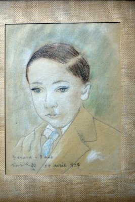 Portrait de Grard Oury  8 ans (1927) - Collection Danile Thompson - 7231