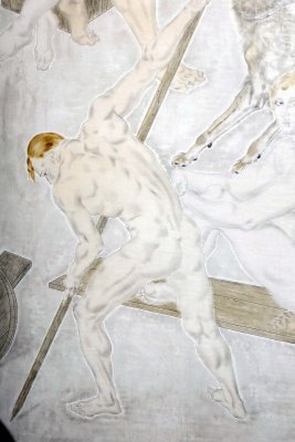 Grande Composition (1928), détail - Maison-atelier Foujita, Essonne - 7256