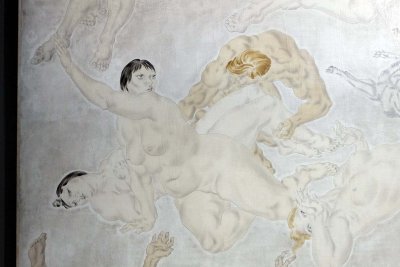 Grande Composition (1928), détail - Maison-atelier Foujita, Essonne - 7263