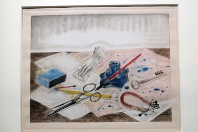 Nature Morte à l'Encrier et aux Ciseaux (1929) - 7287