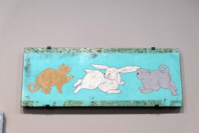 Lapin Blanc et Chats (1925) - Léonard Tsuguharu Foujita & Speranza Calo Séailles - 7320