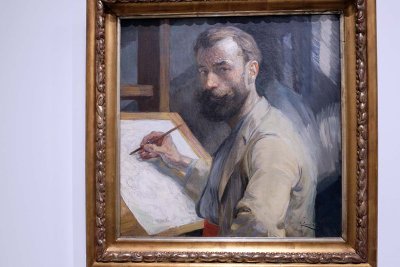 Autoportrait (1905) - Prague, Narodni Galerie v Praze - 7575