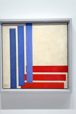 Trois bleus et trois rouges (1957) - Centre Pompidou - 7846