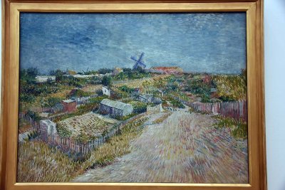 Kitchen Gardens on Montmartre (1887) - Vincent Van Gogh - 3952