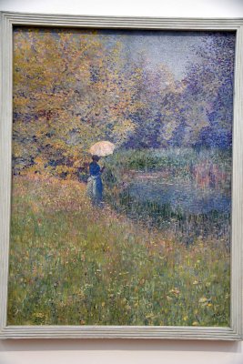 Femme dans un paysage (1890-1892) - Anna Boch - 3960