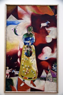 La Femme enceinte/Maternit (1913) - Marc Chagall - 4014