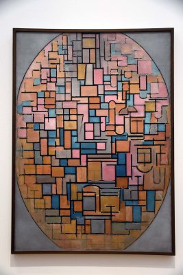 Tableau III: Composition in Oval (1914) - Piet Mondrian - 4028