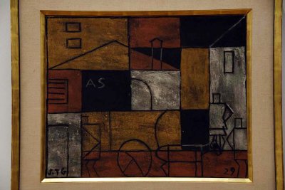 Abstract Form with Triangles (1936) - Joaquin Torres-Garcia - 4030