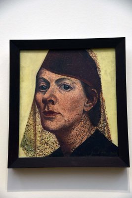 Self-Portrait with Hat and Veil (1938) - Charley Toorop - 4057
