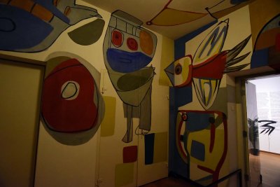 Painting Foyer and Screen 'Appel Bar' (1951) - Karel Appel - 4279