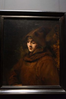 Rembrandts Son Titus in a Monks Habit (1660) -  Rembrandt van Rijn - 4384