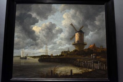 The Windmill at Wijk bij Duurstede (1668-1670) - Jacob Isaacksz. van Ruisdael - 4401