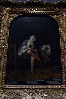 Woman at her Toilet (1655-1660) - Jan Havicksz. Steen - 4450
