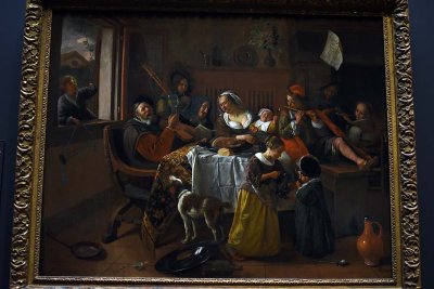 The Merry Family (1668) - Jan Havicksz. Steen - 4467