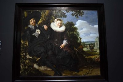 Portrait of a Couple. Probably Isaac Abrahamsz Massa & Beatrix van der Laen (1622) - Frans Hals - 4483