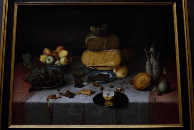 Still Life with Cheese (1615) - Floris Claesz. van Dijck - 4493