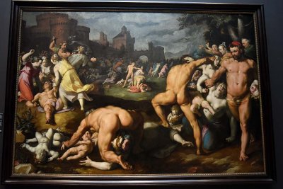 The Massacre of the Innocents (1590) - Cornelis Cornelisz van Haarlem - 4525