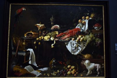 Banquet Still Life (1644) - Adriaen van Utrecht - 4543