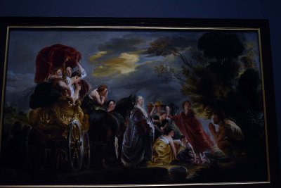 The Meeting of Odysseus and Nausicaa (1630-1640) - Jacob Jordaens (I) - 4547