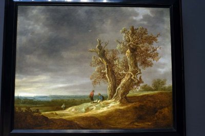 Landscape with Two Oaks (1641) - Jan van Goyen - 4580