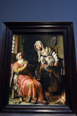 Tobit and Anna with the Kid (1626) - Rembrandt van Rijn - 4595