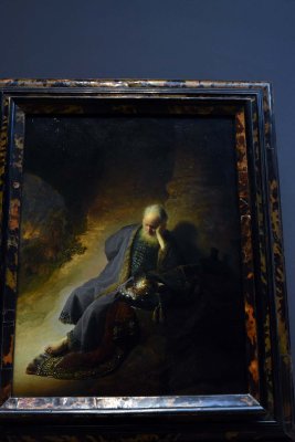 Jeremiah Lamenting the Destruction of Jerusalem (1630) - Rembrandt van Rijn - 4596