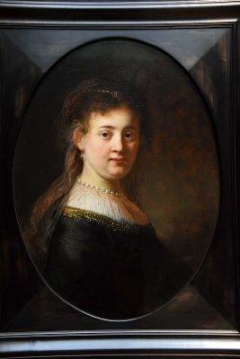 Young Woman in Fantasy Costume (1633) - Rembrandt van Rijn - 4609
