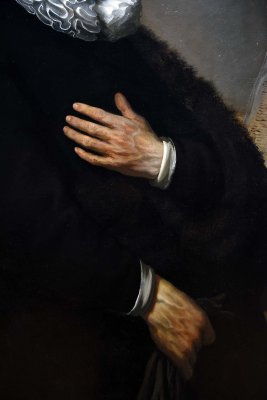 Portrait of Johannes Wtenbogaert (1633), detail - Rembrandt van Rijn - 4627