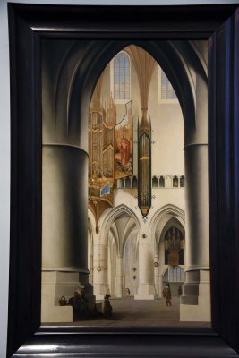 Interior of the Church of St Bavo in Haarlem (1636) - Pieter Jansz Saenredam - 4681